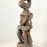 Hand Carved Tribal Statue from Sumba at Gado Gado