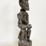 Hand Carved Tribal Statue from Sumbaat Gado Gado