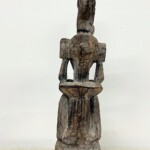 Hand Carved Tribal Statue from Sumba