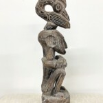 Hand Carved Tribal Statue from Sumba from Gado Gado