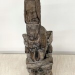 Hand Carved Tribal Statue from Sumba