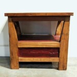 OLYMPUS DIGITAL CAMERA Open Shelf Side Table with Drawer