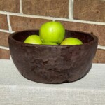 Vintage Handcrafted Wood Bowl