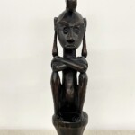 Hand Carved Tribal Statue from Sumba 3 at Gado Gado Furniture