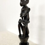 Hand Carved Tribal Statue from Sumba at Gado Gado