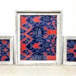 Indonesian Batik Framed Wall Art