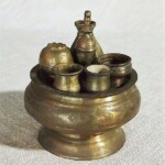 Old Brass Betel Nut Set