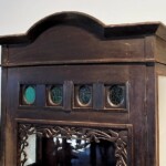 Old Javanese Teak Display Cabinet