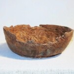 Old Rustic Wood Bowl