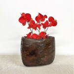 Old Teak Bell Organic Pot 1