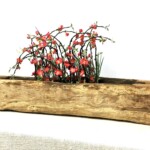 Old Teak Mortar Planter