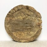 Old Teak Plate from Java Old Teak Plate