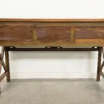 Reclaimed Wood Bali Console Table with Drawer