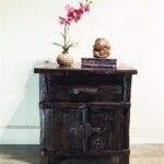 Rustic Reclaimed Wood Java Side Table Rustic Reclaimed Wood Java Side Table at Gado Gado