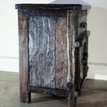 Rustic Reclaimed Wood Java Side Table