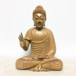 Small Hand Carved Bali Buddha Statue