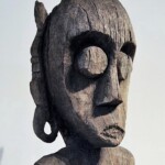 Tribal Dayak Hampatong Statue