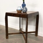 Vintage Colonial Deco Accent Table at Gado Gado