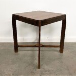 Vintage Colonial Deco Accent Table at Gado Gado
