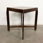 Vintage Colonial Deco Accent Table at Gado Gado