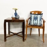 Vintage Colonial Deco Accent Table at Gado Gado