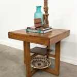 Vintage Colonial Deco Side Table at Gado Gado
