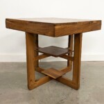 Vintage Colonial Deco Side Table at Gado Gado