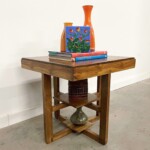 Vintage Colonial Deco Side Table C