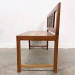 Handcrafted Artisan Entryway Bench Reclaimed Wood