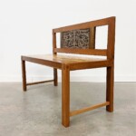 Handcrafted Artisan Entryway Bench Reclaimed Wood from Gado Gado