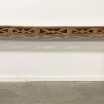 Long Narrow Carved Console Altar Table from Gado Gado