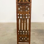 Long Narrow Carved Console Altar Table