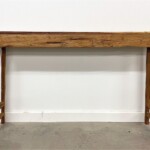 Slim Rustic Wood Console Table from Gado Gado Furniture