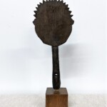 Vintage Dewi Sri Rice Sheaf Paddle from Bali