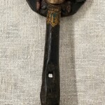 Vintage Dewi Sri Rice Sheaf Paddle from Bali