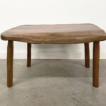 Primitive Repurposed Table from Antique Grinder from Gado Gado