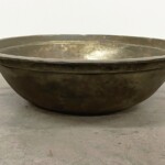 Large Antique Brass Sugar Kettle