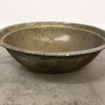 Large Antique Brass Sugar Kettle at Gado Gado