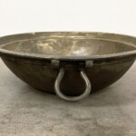 Large Antique Brass Sugar Kettle at Gado Gado