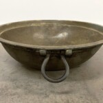 Large Antique Brass Sugar Kettle at Gado Gado