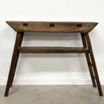 Tall Rustic Wood Console Table from Gado Gado Furniture