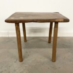 Wabi-Sabi Reclaimed Wood Side Table from Gado Gado