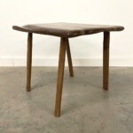 Wabi-Sabi Reclaimed Wood Side Table from Gado Gado