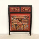 Vintage Hand Carved Chinese Panel