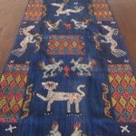 Vintage Handwoven Indonesian Sumba Ikat Pahikung Textile