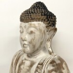 Hand Carved Meditating Buddha Balinese Statue