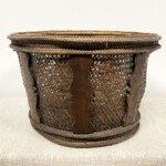 Old Hand Woven Rattan Basket from Madura