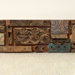 Handcrafted Antique Panels Collage Wall Art 2