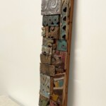 Handcrafted Antique Panels Collage Wall Art