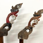 Indonesian Bull Racing Decorative Art Objects